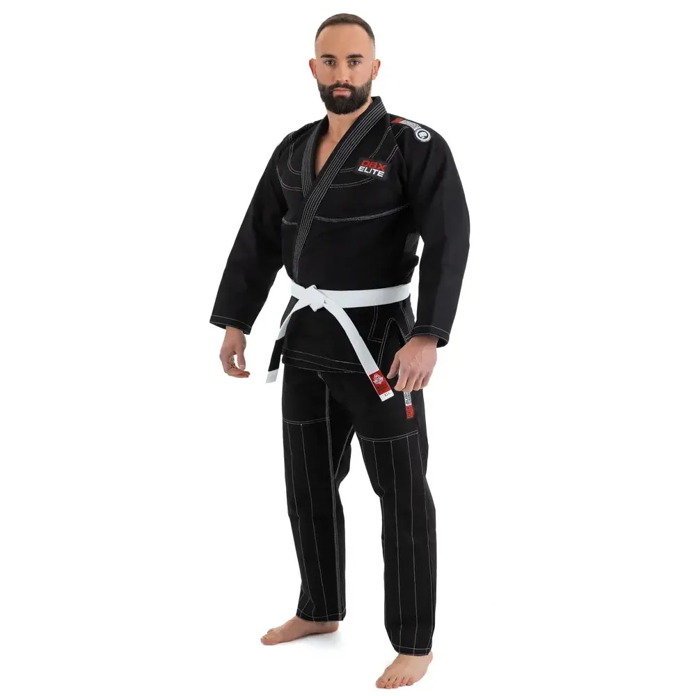 Kimono / GI do treningu BJJ - Czarne DBX ELITE