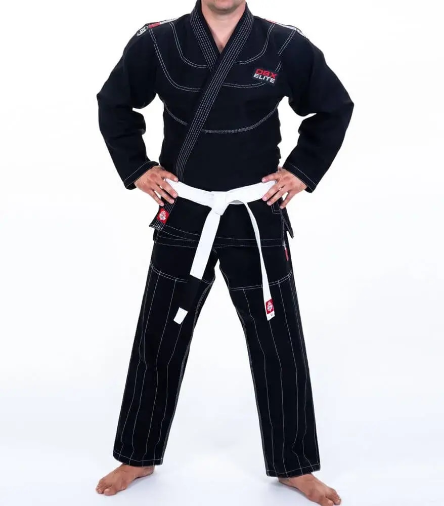 kimono bjj czarne
