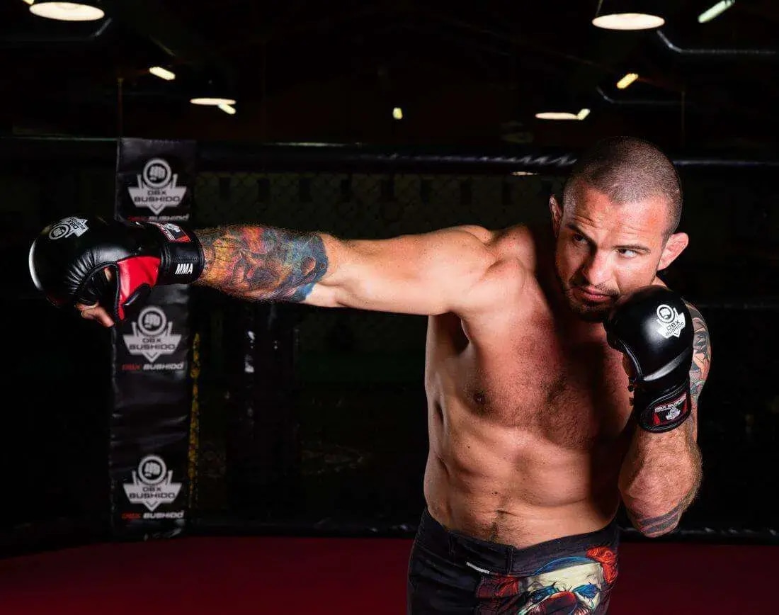 rękawice mma - Borys Mańkowski