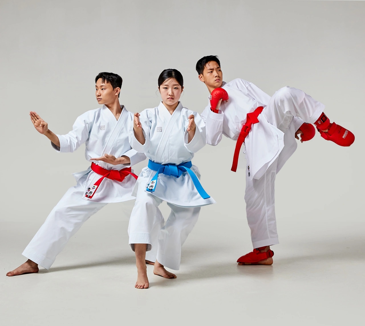 Rękawice do Karate - Mitts 2 RED | MOOTO 08