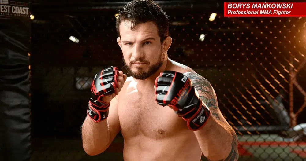 borys Mańkowski rękawice mma