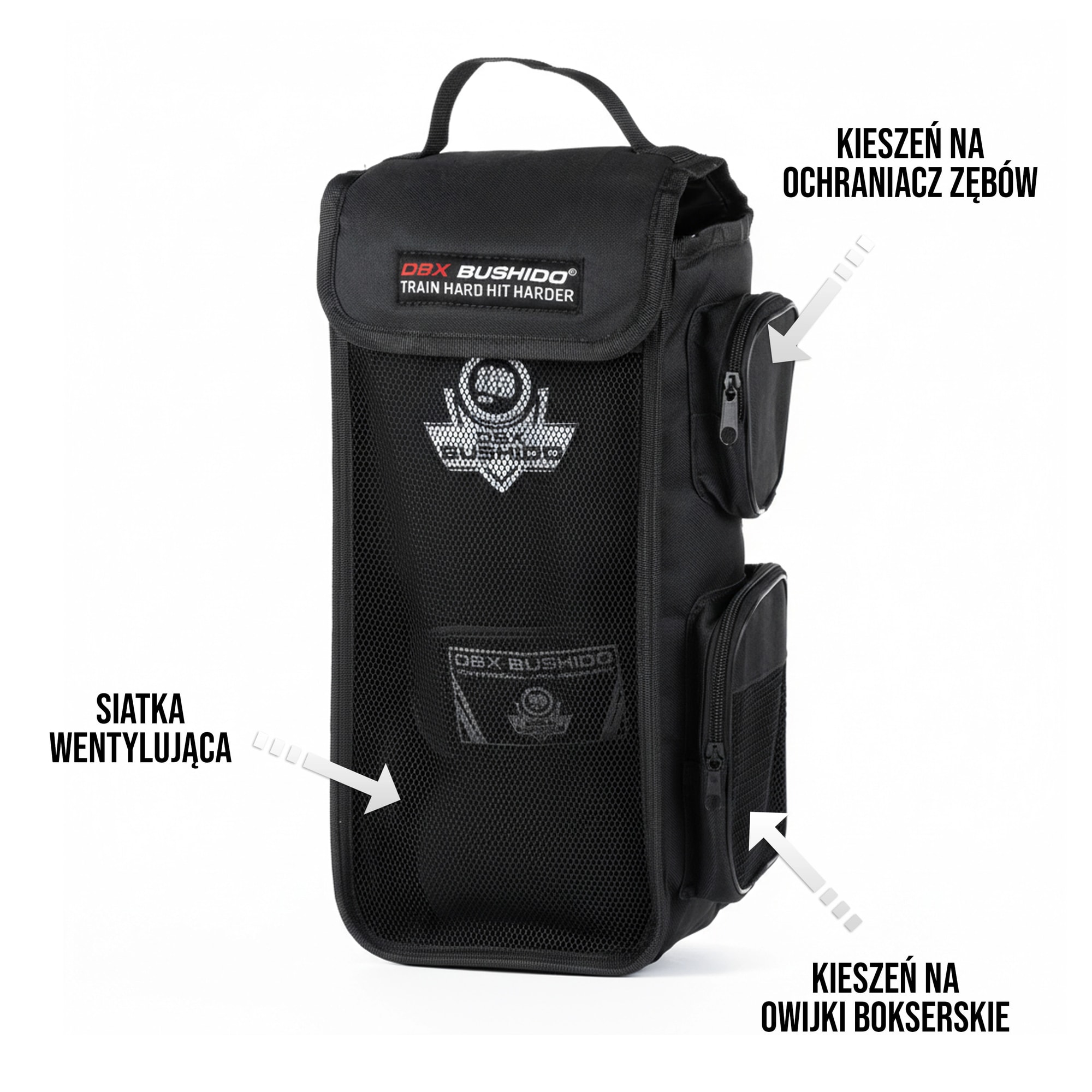 organizer na rękawice bokserskie DBX Bushido