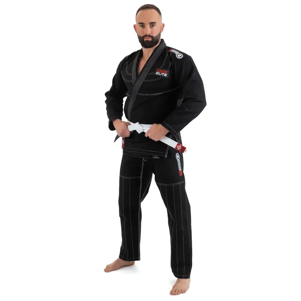Kimono / GI do treningu BJJ - Czarne DBX ELITE