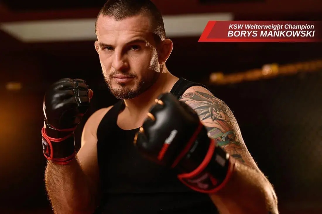 rąkwice mma - borys mańkowski
