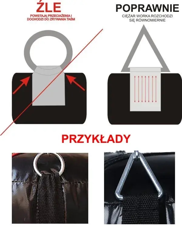 łańcuch do worka treningowego