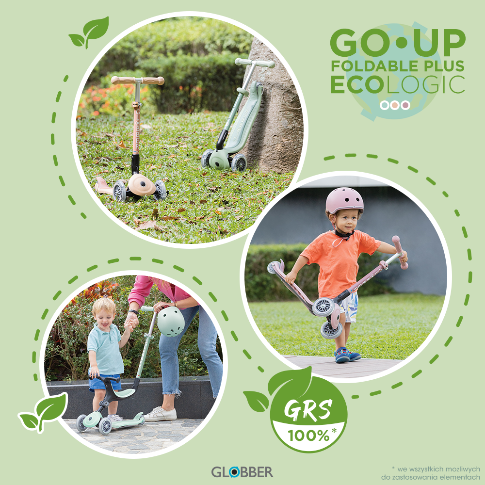 Globber Go Up Foldable Plus Ecologic