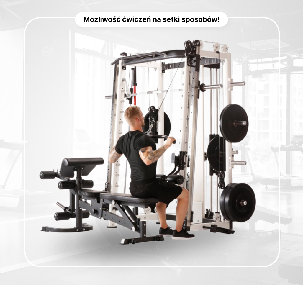 Багатофункційна машина Сміта MAXXUS Multipresse Smith Power Pro